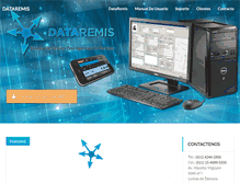 Tablet Screenshot of dataremis.com